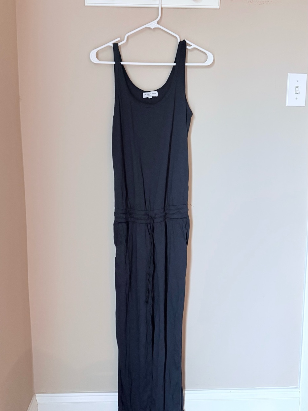 Michael Stars Navy Blue Sleeveless Jumpsuit